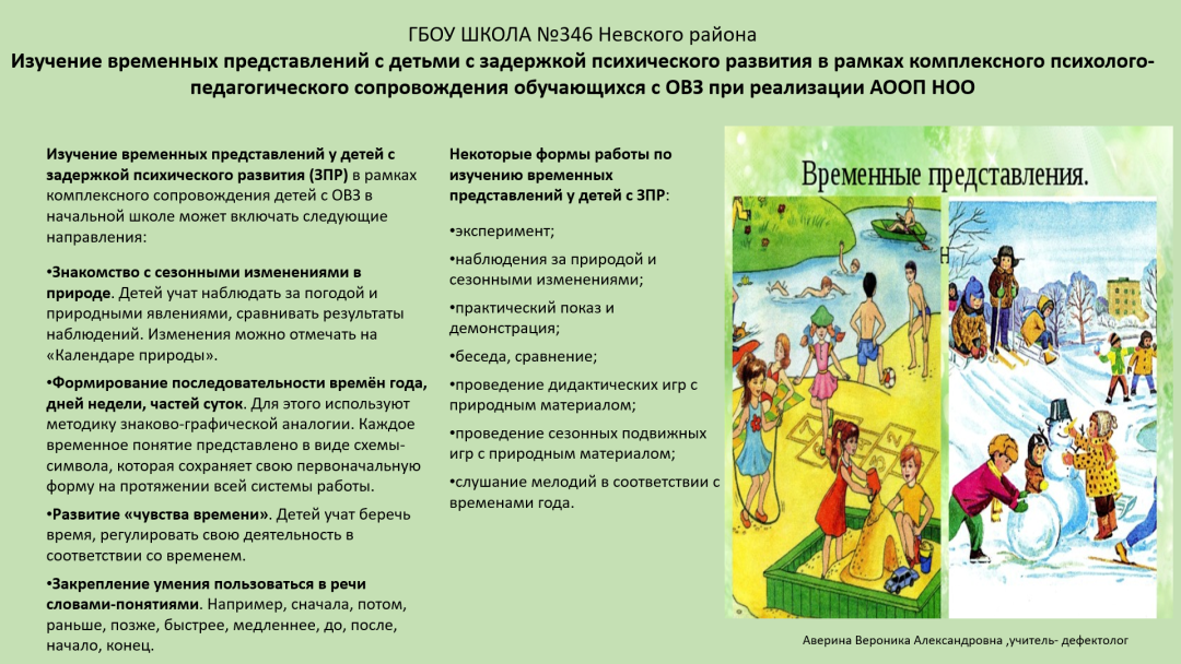 Аверина В.А. ГБОУ № 346